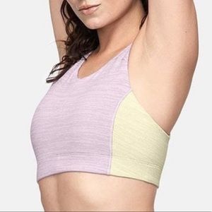 BNWT Outdoor Voices Key Bra in Bloom/Honeysuckle